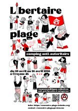 Canal Sud : Libertaire* Plage - Camping anti-autoritaire.