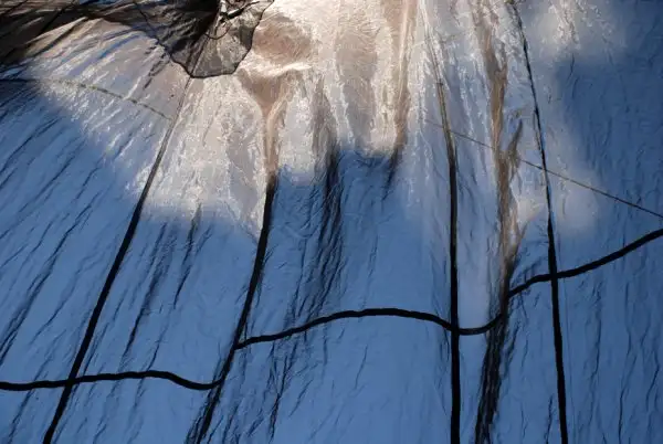 "Un voile comme...", Photographie de Véronique Brill 