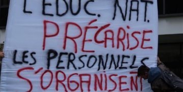 Canal Sud : L'éduc nat précarise, les AED s'organisent ! Mobilisation des assistants d'éducation à Toulouse