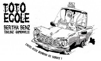 Canal Sud : TOTOécole "Bertha Benz" : conduite autogérée.